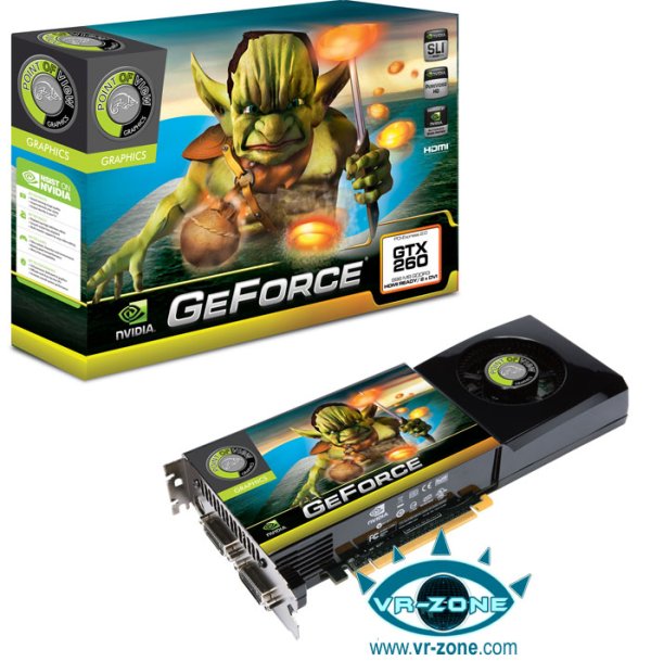  ## POV GeForce GTX 260 ve 280 Modellerini Duyurdu ##