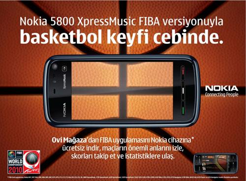 Nokia, 2010 FIBA Dünya Basketbol Şampiyonası heyecanını cebinize taşıyor!