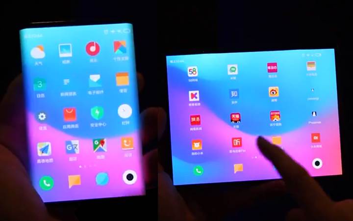 Xiaomi’nin patronu katlanabilir telefonu sergiledi