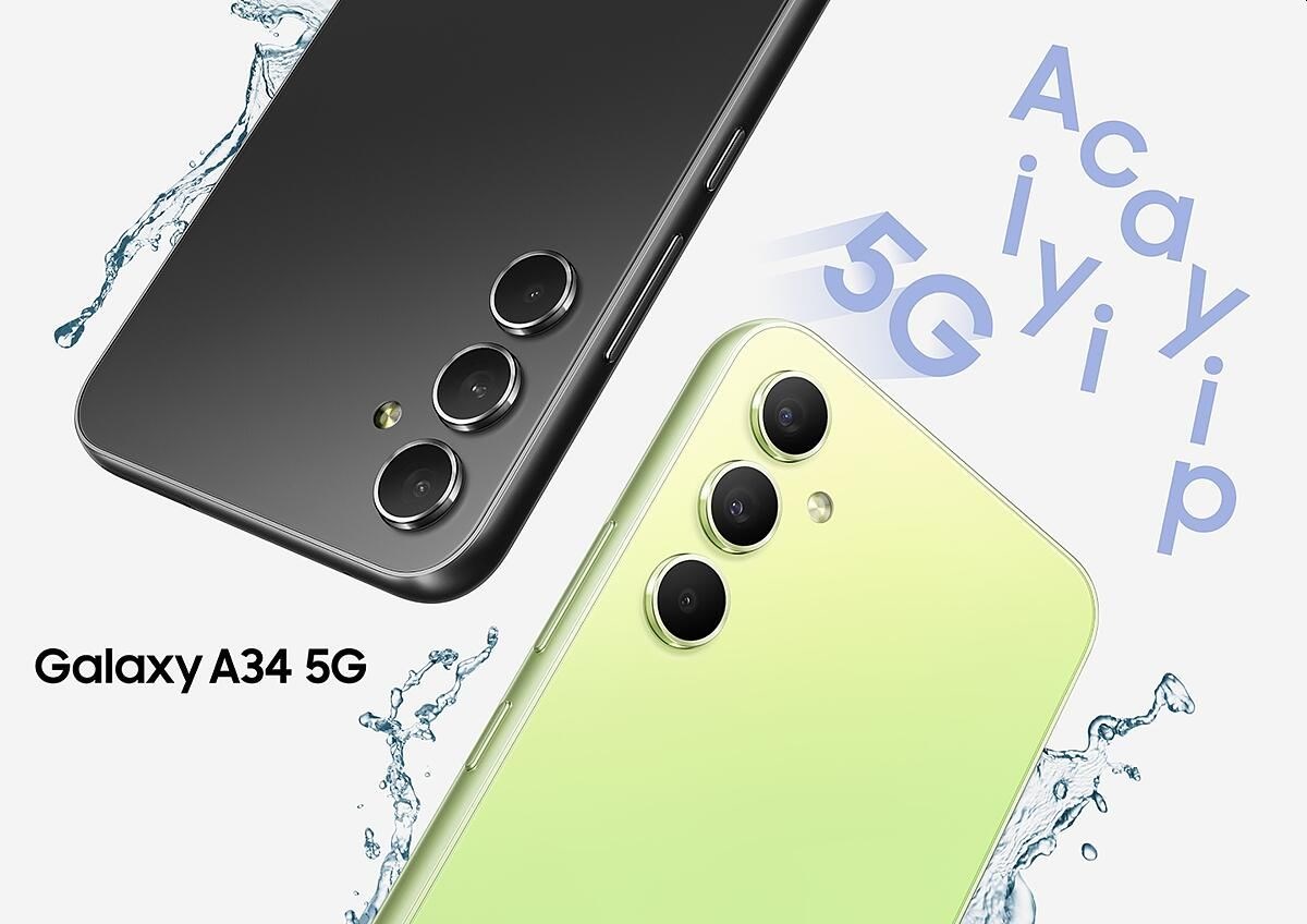 Samsung Galaxy A34 5G: Göz alıcı ekran