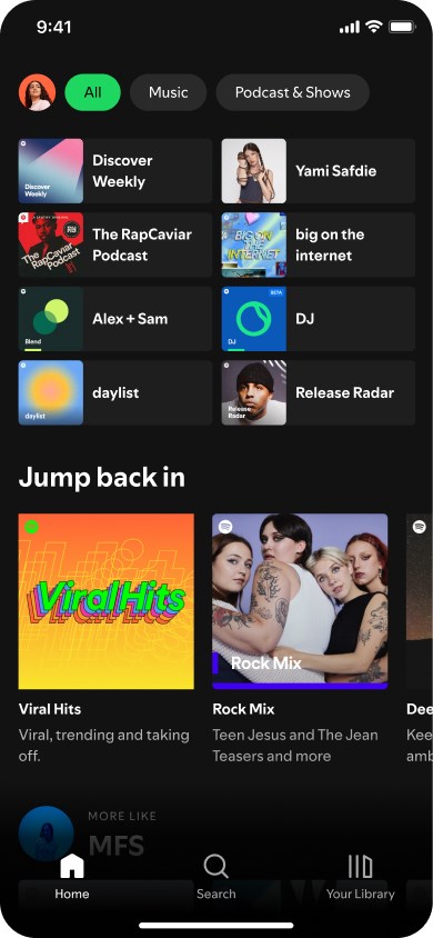 Spotify, yeni yazı tipi Spotify Mix'i tanıttı