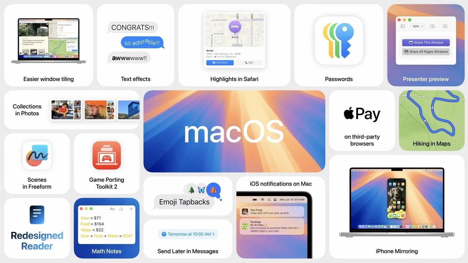 macOS 15 Sequoia çıkış tarihi belli oldu