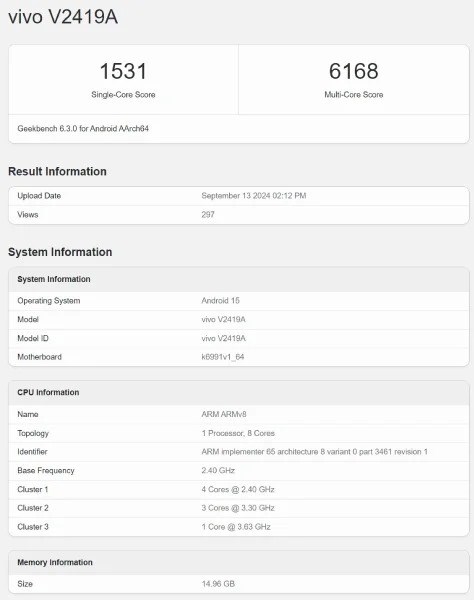 Vivo X200 Pro, Geekbench'te listelendi: İşte beklenen özellikler