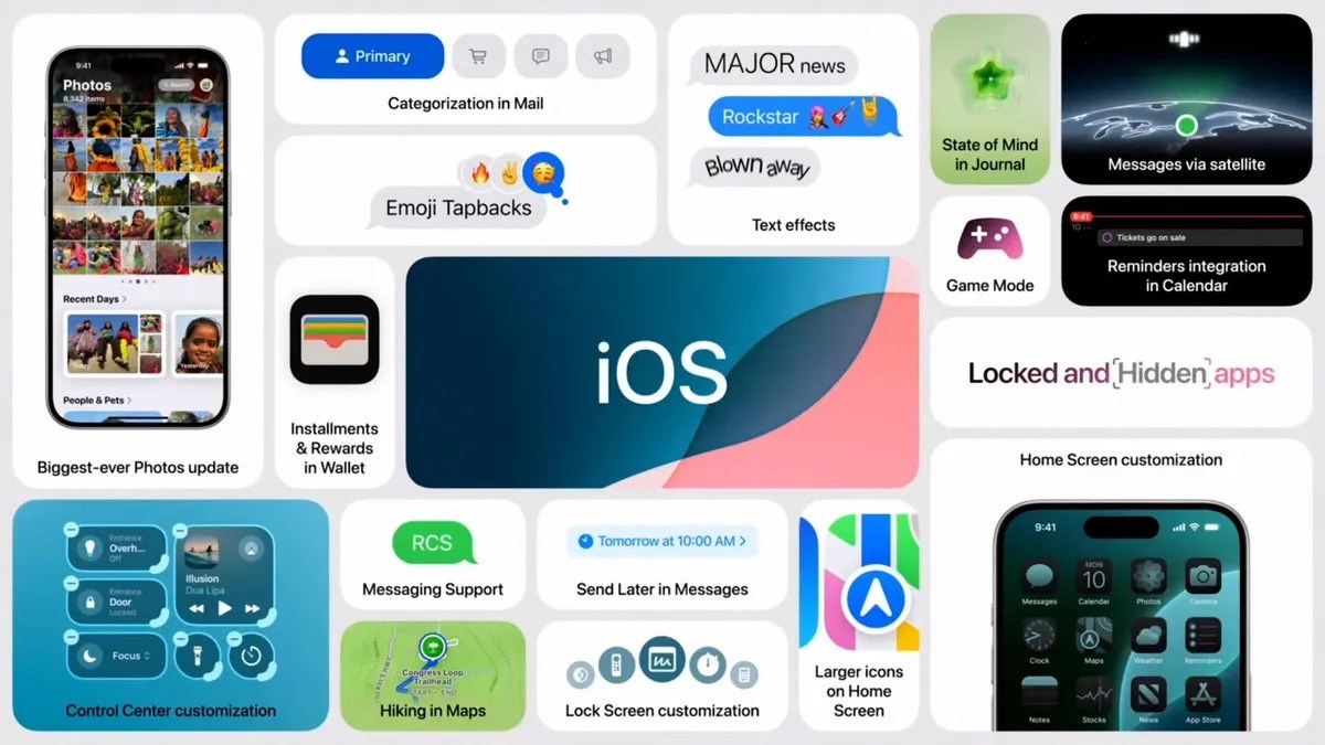 Apple'ın en büyük güncellemesi: İşte iOS 18'deki tüm yenilikler