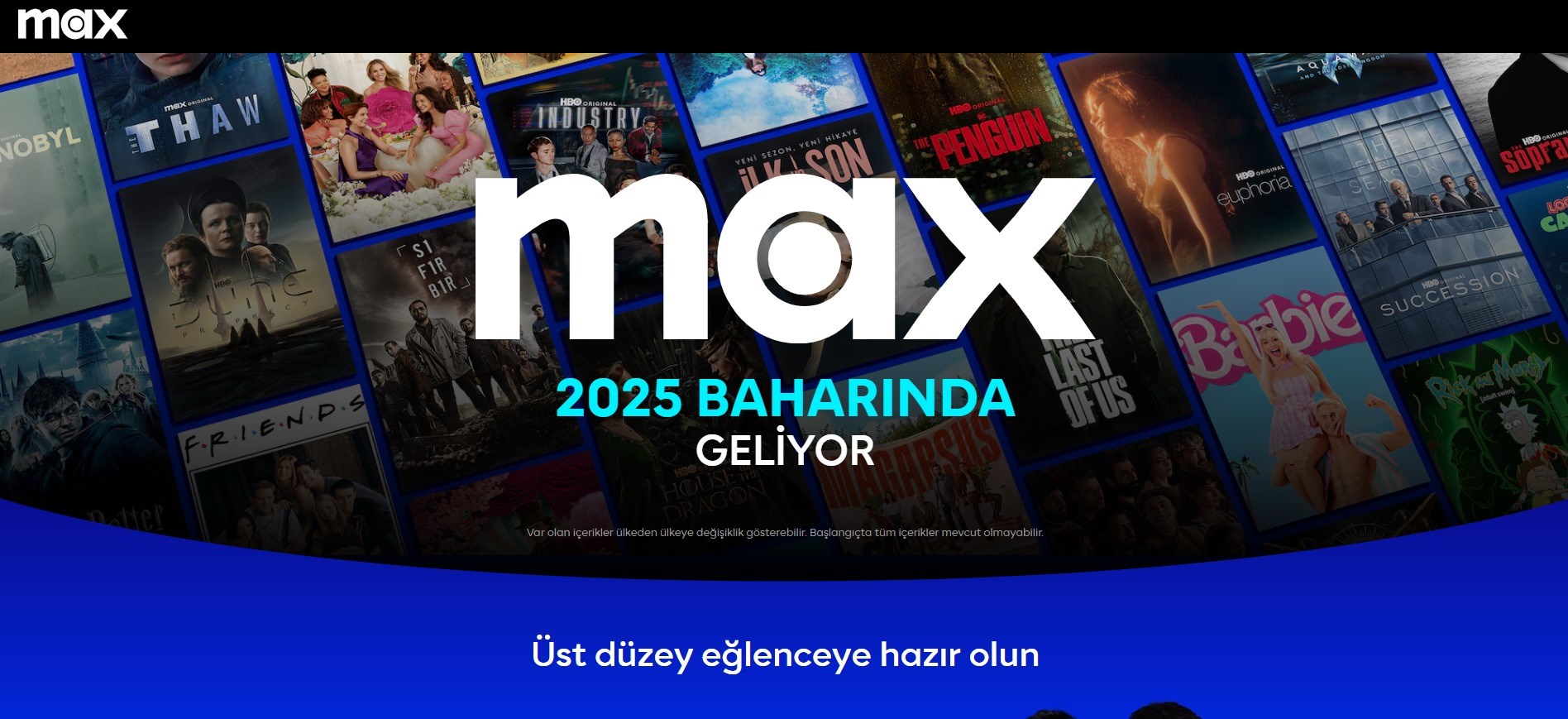 HBO Max Türkiye'ye geliyor