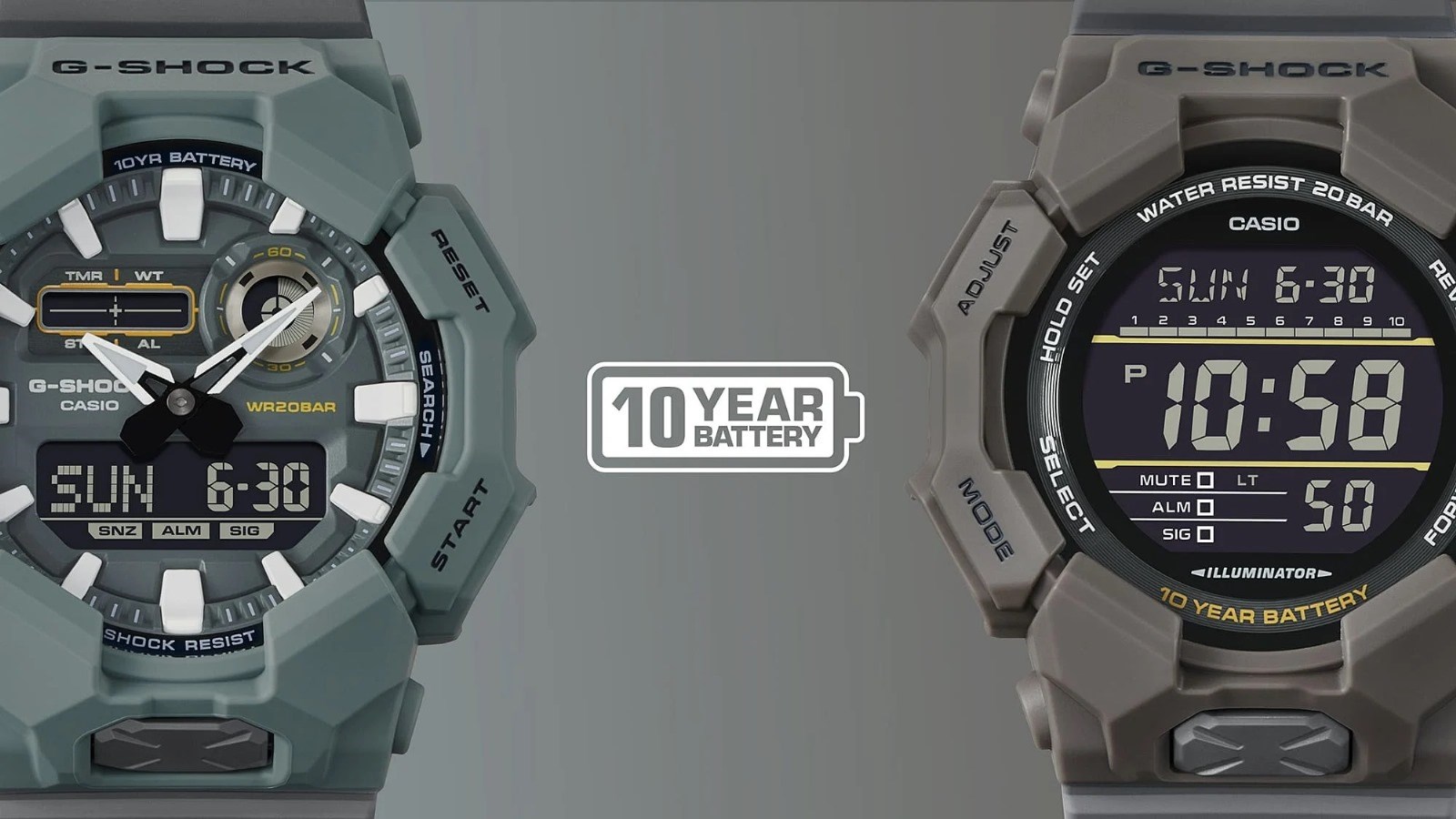 Casio'nun sürdürülebilir serisi G-Shock Urban Utility tanıtıldı