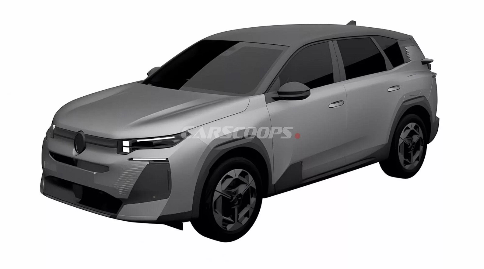 Yeni Citroen C5 Aircross'un tasarımı ortaya çıktı