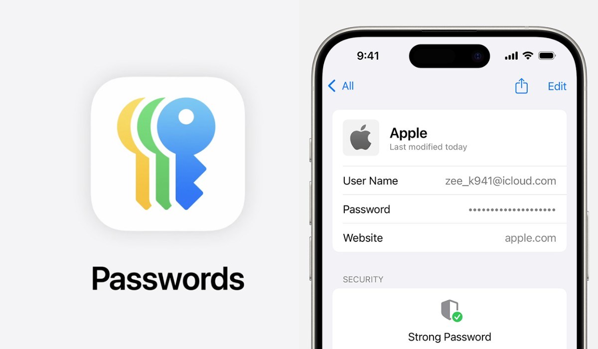 Apple Parolalar güvenlik açığı iOS 18.2