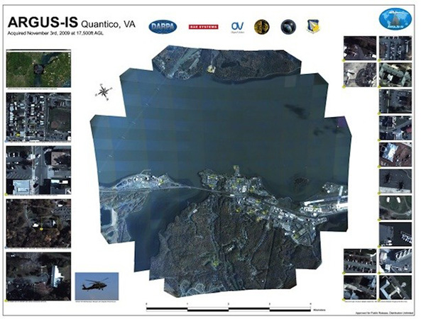 1.8 Gigapixel askeri kamera ARGUS-IS hakkında yeni bilgiler ortaya çıktı 