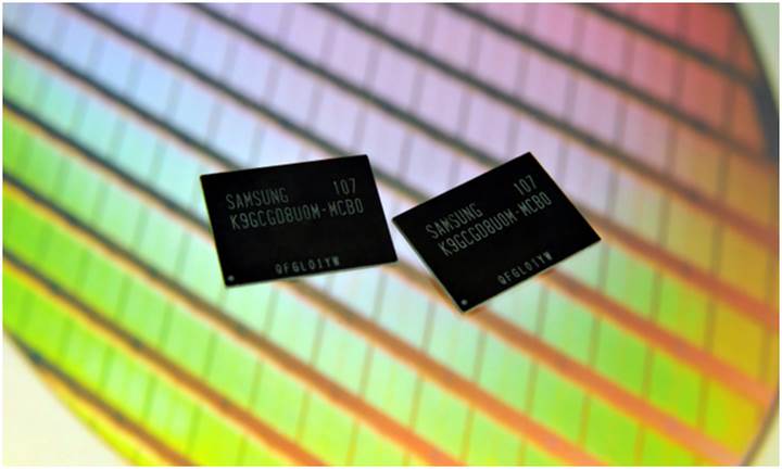 Samsung, NAND bellek pazarındaki payını artırıyor