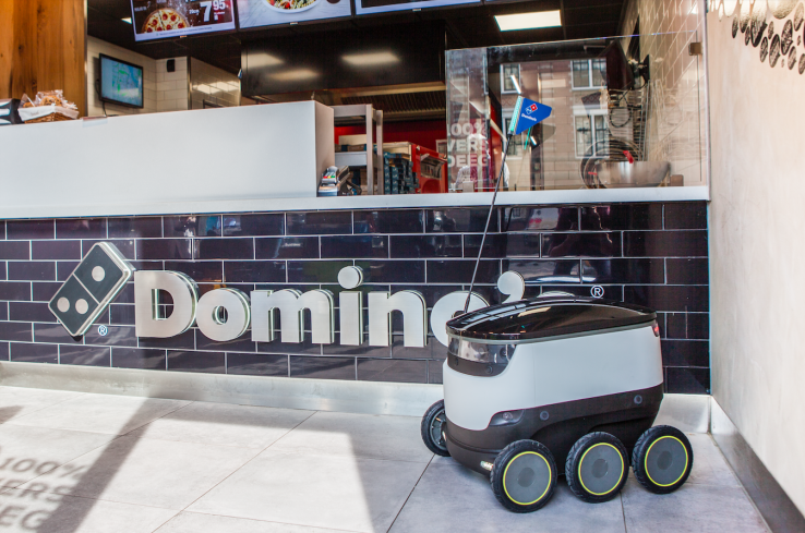Domino’s Pizza, siparişleri robotla teslim edecek