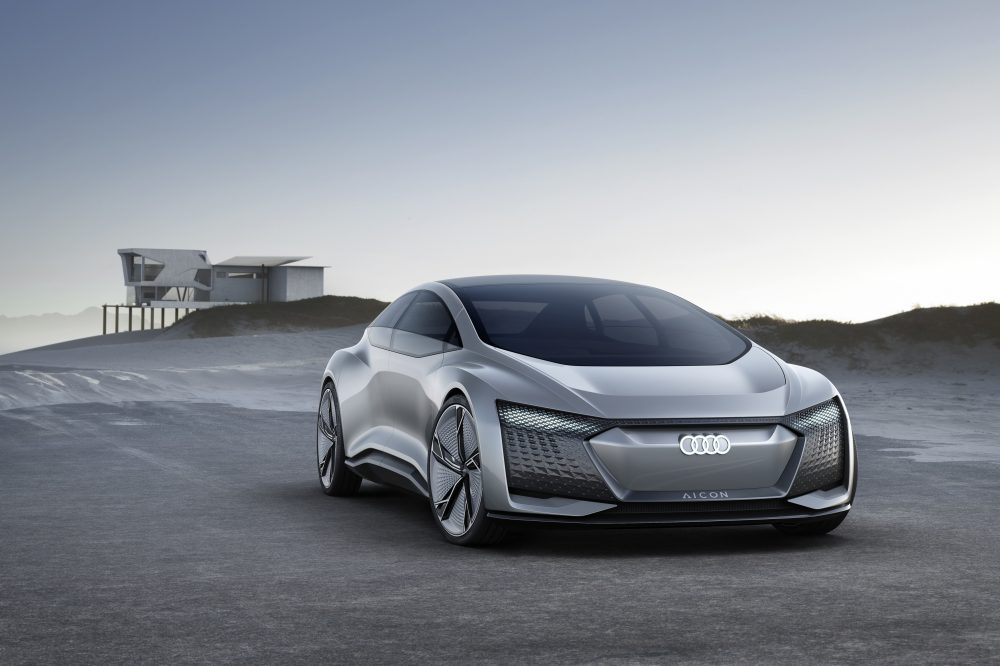 Audi'nin otonom elektrikli otomobil konsepti 'Aicon' büyüledi