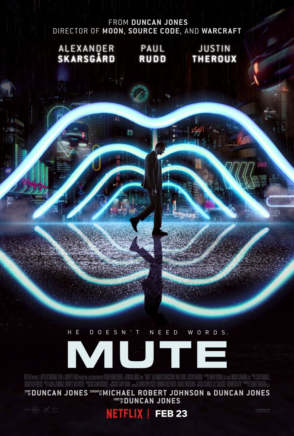 Bilim-kurgu filmi Mute'ün ilk fragmanı yayınlandı