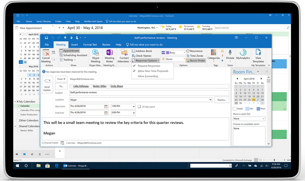 Microsoft, PC, iOS ve Android için Outlook uygulamalarına yeni özellikler ekliyor